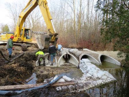 Row 4 of culverts